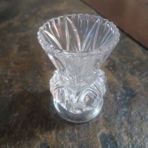 Vintage Bleikristall Crystal Toothpick Holder/Bud Vase